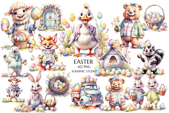 Download Pastel Easter Clipart - Pastel easter Collection