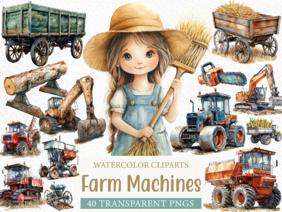 Download Farm Machines Clipart - Machines clipart Collection