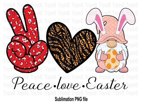 Download Peace Love Easter Sublimation Designs - Easter sublimation designs Collection