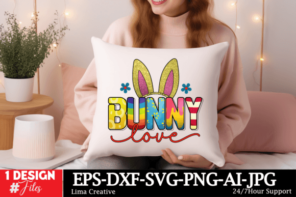 Download BUnny Love Easter Sublimation Designs - Easter sublimation designs Collection