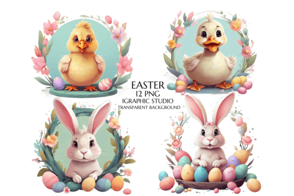 Download Pastel Easter Bunny Clipart - Pastel easter Collection