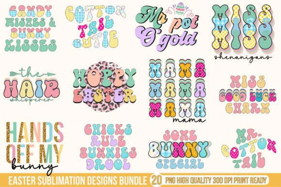 Download Easter Sublimation Designs Bundle - Easter sublimation designs Collection
